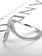 Load image into Gallery viewer, Ring infinity 2021 silver and zircon - Maison Ming