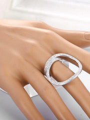 Load image into Gallery viewer, Ring infinity 2021 silver and zircon - Maison Ming