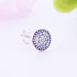 Load image into Gallery viewer, Earrings black pearl silver 925 zircon - Maison Ming

