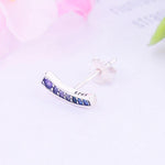 Load image into Gallery viewer, Earrings milky way silver 925 zircon - Maison Ming
