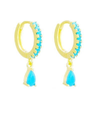Load image into Gallery viewer, Earrings Jasmin silver 925 zircon