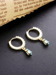 Load image into Gallery viewer, Earrings Jasmin silver 925 zircon