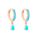 Load image into Gallery viewer, Earrings Jasmin silver 925 zircon
