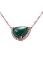 Load image into Gallery viewer, Necklace The Stone silver 925 agate