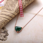 Load image into Gallery viewer, Necklace The Stone silver 925 agate
