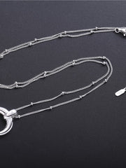 Load image into Gallery viewer, Necklace Crescent Moon silver 925