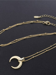 Load image into Gallery viewer, Necklace Crescent Moon silver 925