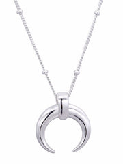 Load image into Gallery viewer, Necklace Crescent Moon silver 925