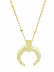 Load image into Gallery viewer, Necklace Crescent Moon silver 925