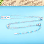 Load image into Gallery viewer, Necklace Locked silver 925 zircon
