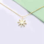 Load image into Gallery viewer, Necklace Seastar silver 925 zircon
