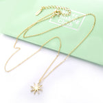 Load image into Gallery viewer, Necklace Seastar silver 925 zircon
