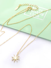 Load image into Gallery viewer, Necklace Seastar silver 925 zircon
