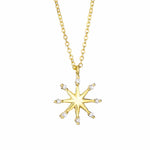 Load image into Gallery viewer, Necklace Seastar silver 925 zircon
