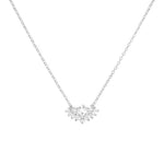 Load image into Gallery viewer, Necklace Tiara silver 925 zircon
