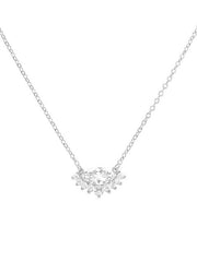 Load image into Gallery viewer, Necklace Tiara silver 925 zircon