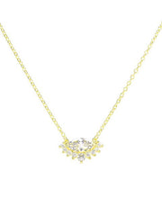 Load image into Gallery viewer, Necklace Tiara silver 925 zircon