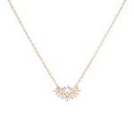 Load image into Gallery viewer, Necklace Tiara silver 925 zircon
