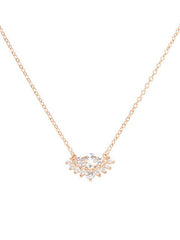 Load image into Gallery viewer, Necklace Tiara silver 925 zircon