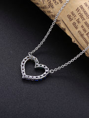 Load image into Gallery viewer, Necklace Heart Got Colors silver 925 zircon