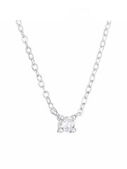 Load image into Gallery viewer, Necklace Brillance silver 925 zircon