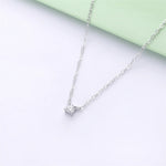 Load image into Gallery viewer, Necklace Brillance silver 925 zircon
