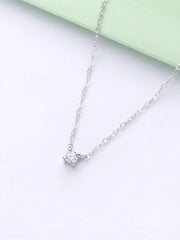 Load image into Gallery viewer, Necklace Brillance silver 925 zircon