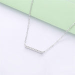 Load image into Gallery viewer, Necklace Brillance silver 925 zircon
