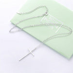 Load image into Gallery viewer, Necklace Brillance silver 925 zircon
