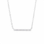 Load image into Gallery viewer, Necklace Brillance silver 925 zircon
