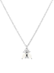 Load image into Gallery viewer, Necklace Bee silver 925 zircon