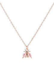 Load image into Gallery viewer, Necklace Bee silver 925 zircon