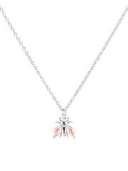 Load image into Gallery viewer, Necklace Bee silver 925 zircon