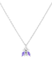 Load image into Gallery viewer, Necklace Bee silver 925 zircon