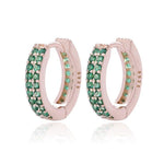 Load image into Gallery viewer, Earrings Sofy silver 925 zircon
