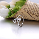 Load image into Gallery viewer, Ring Dog Lover silver 925
