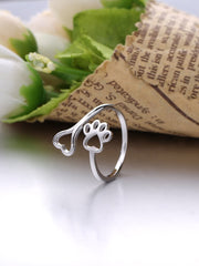 Load image into Gallery viewer, Ring Dog Lover silver 925