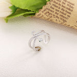 Load image into Gallery viewer, Ring The Jewels of the Snake silver 925 zircon
