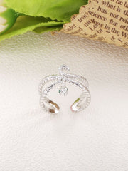Load image into Gallery viewer, Ring The Jewels of the Snake silver 925 zircon