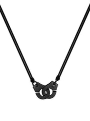 Load image into Gallery viewer, Necklace Handcuffs Rope silver 925