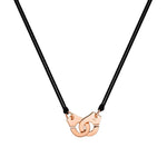 Load image into Gallery viewer, Necklace Handcuffs Rope silver 925
