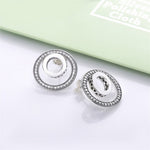 Load image into Gallery viewer, Earrings Milky Way silver 925
