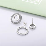 Load image into Gallery viewer, Earrings Milky Way silver 925
